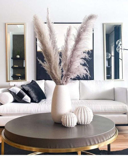 Cool Grey Pampas Grass